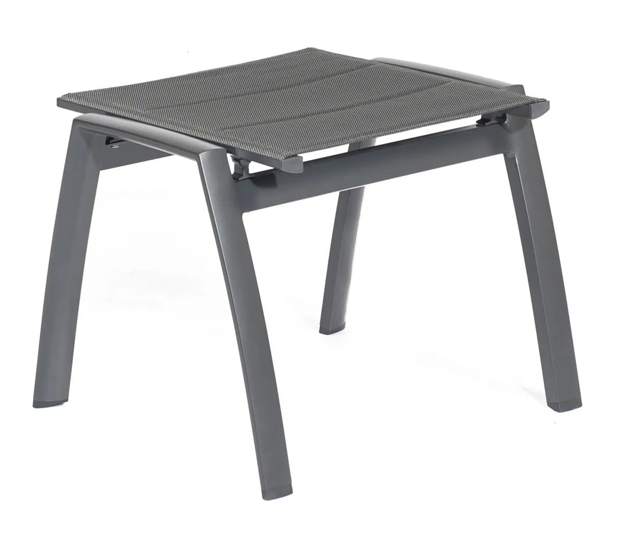 Fu&szlig;hocker Concept Alu anthr.