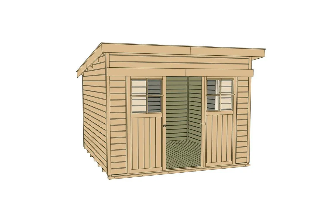 Schiebet&uuml;rhaus 225 Gr.2, natur