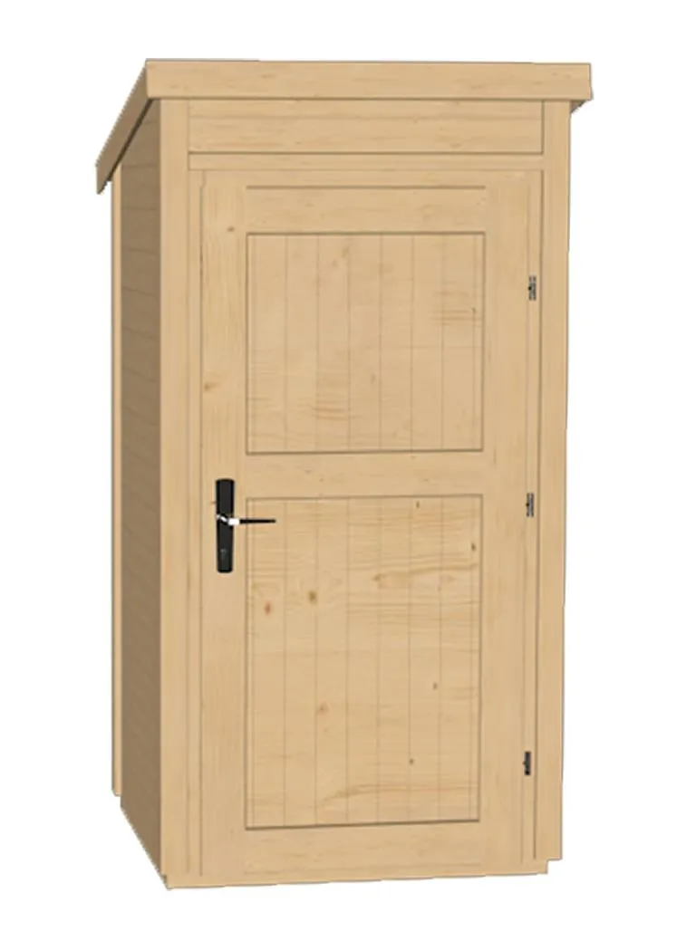 Gartenhaus 367,natur