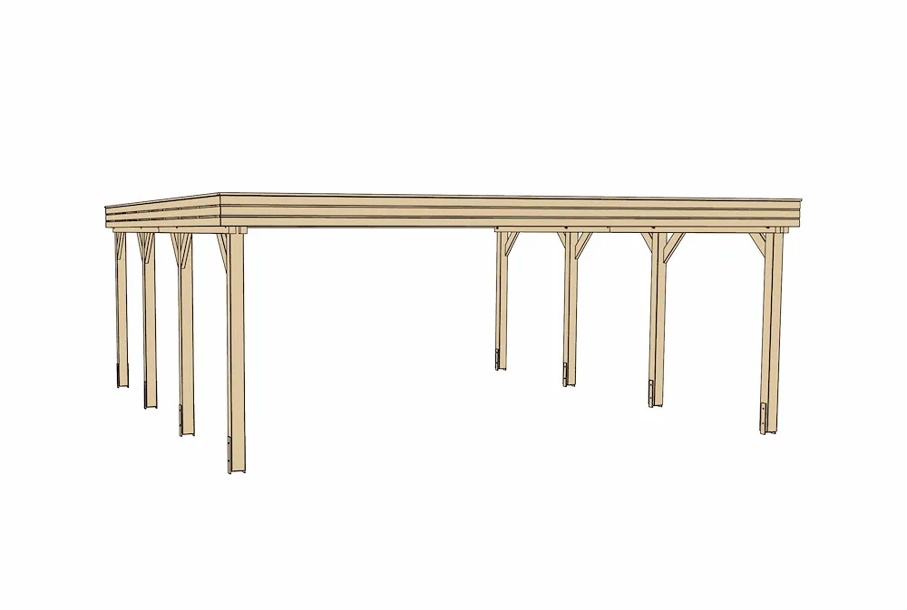 Doppelcarport 609 Gr. 1