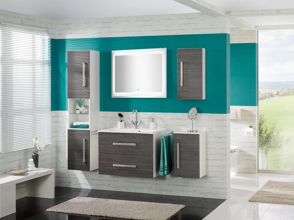 COMO WTU wei&szlig;/Pin.Ant. 2 Schub