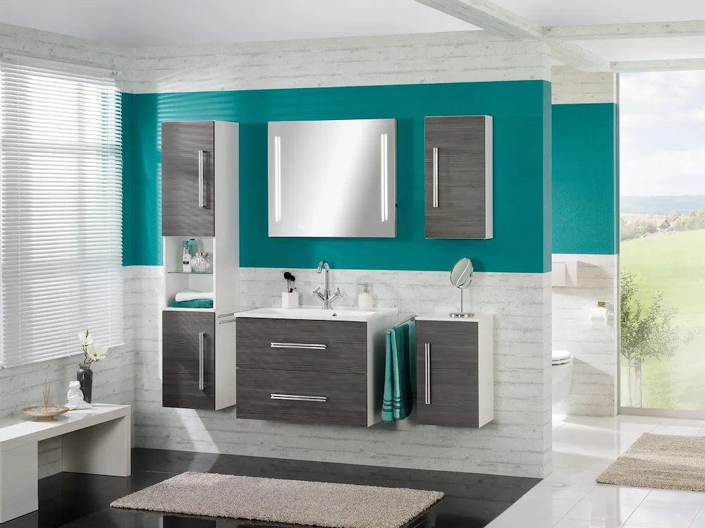 COMO WTU wei&szlig;/Pin.Ant. 2 Schub