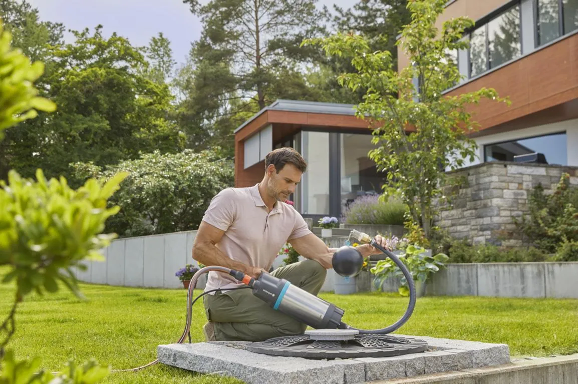 Schwimmende Absaugung