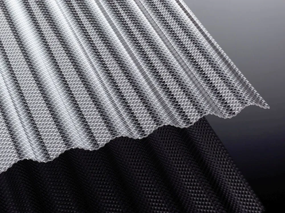 Acrylglas Wellpl. S 76/18 rd.