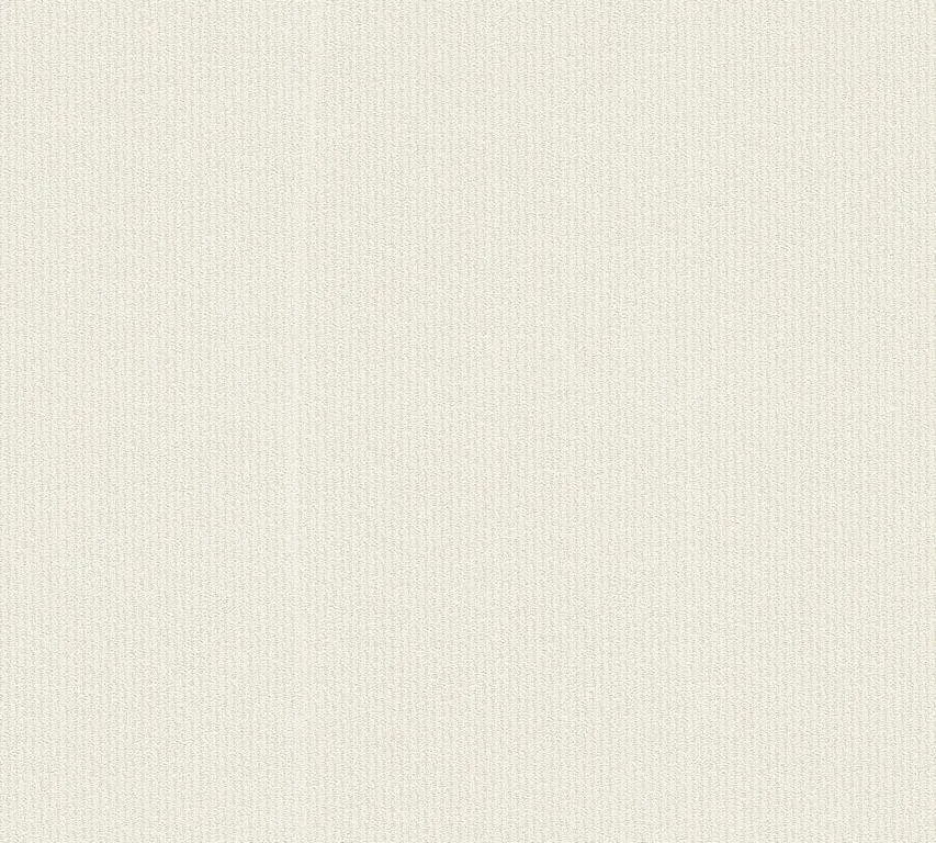 Vliestapete Jette uni cremewei&szlig; 10,05 m