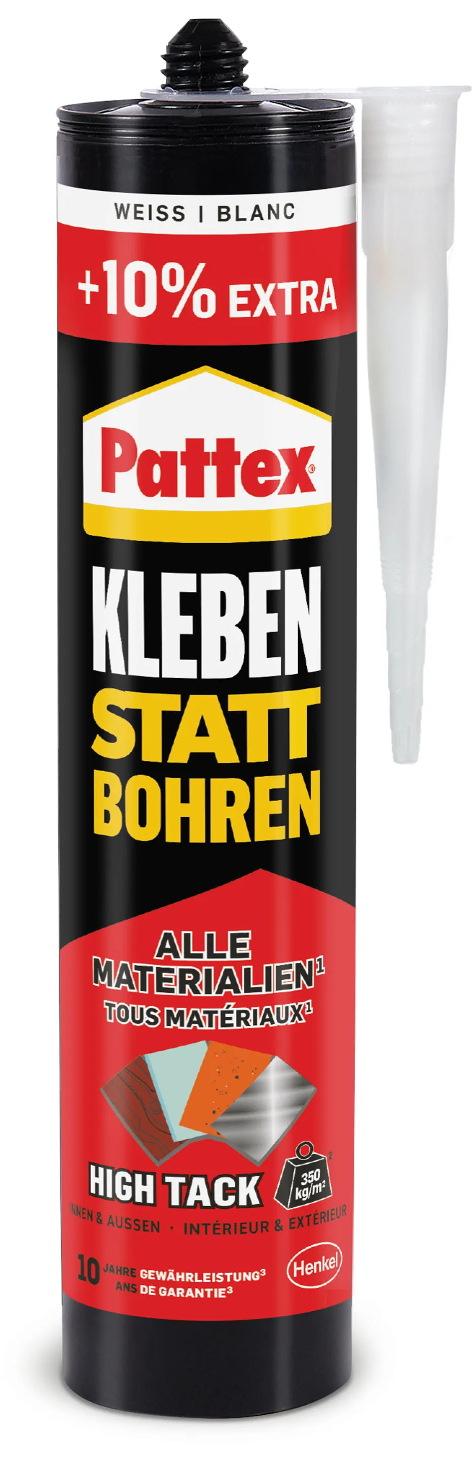 Pattex Kleben statt Bohren
