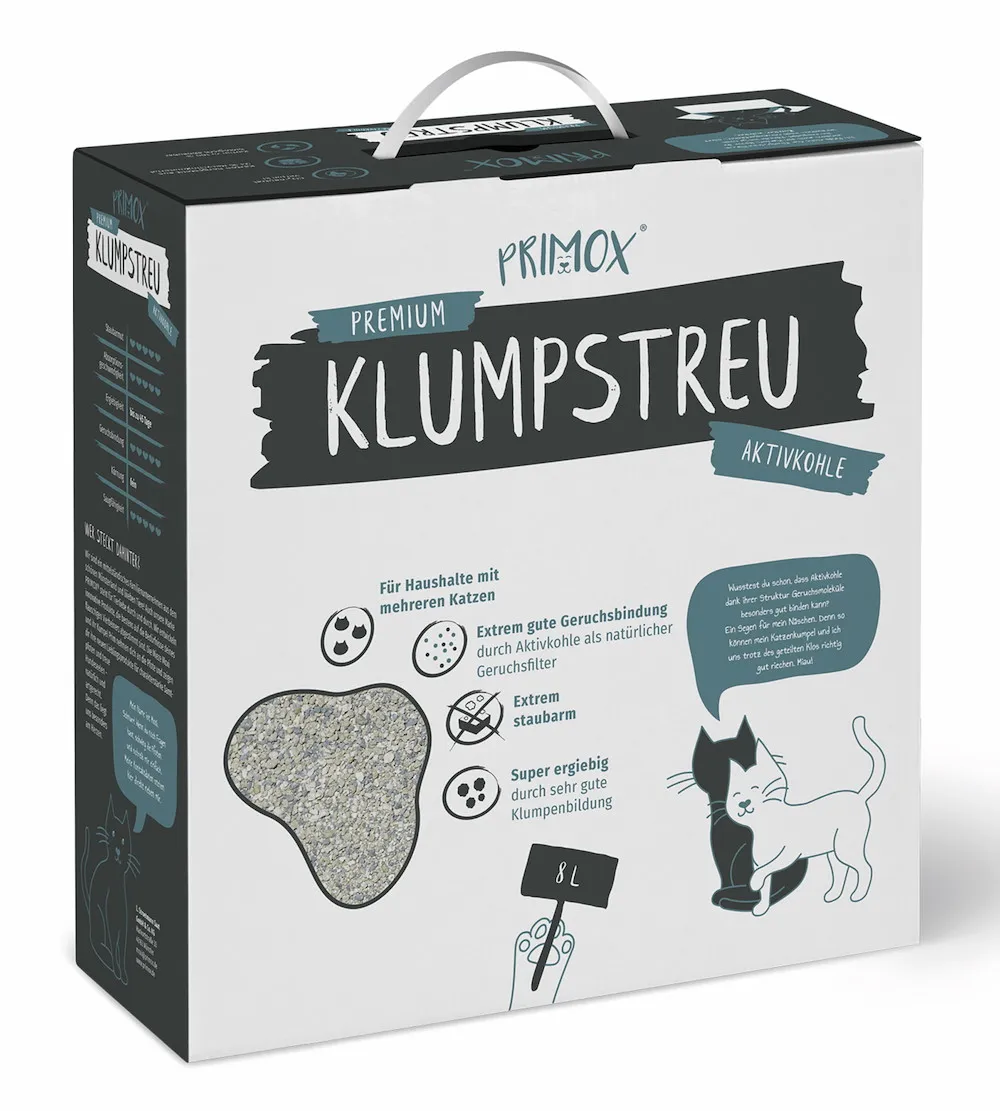 Primox Katzenstreu A-Kohle 8 l