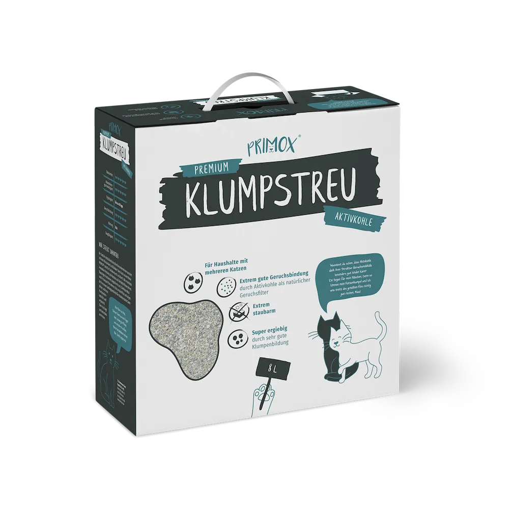 Primox Katzenstreu A-Kohle 8 l