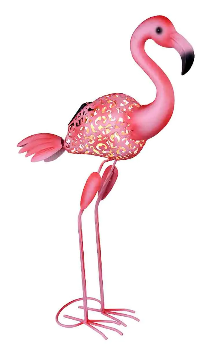 Solarleuchte Metall 34x16x74