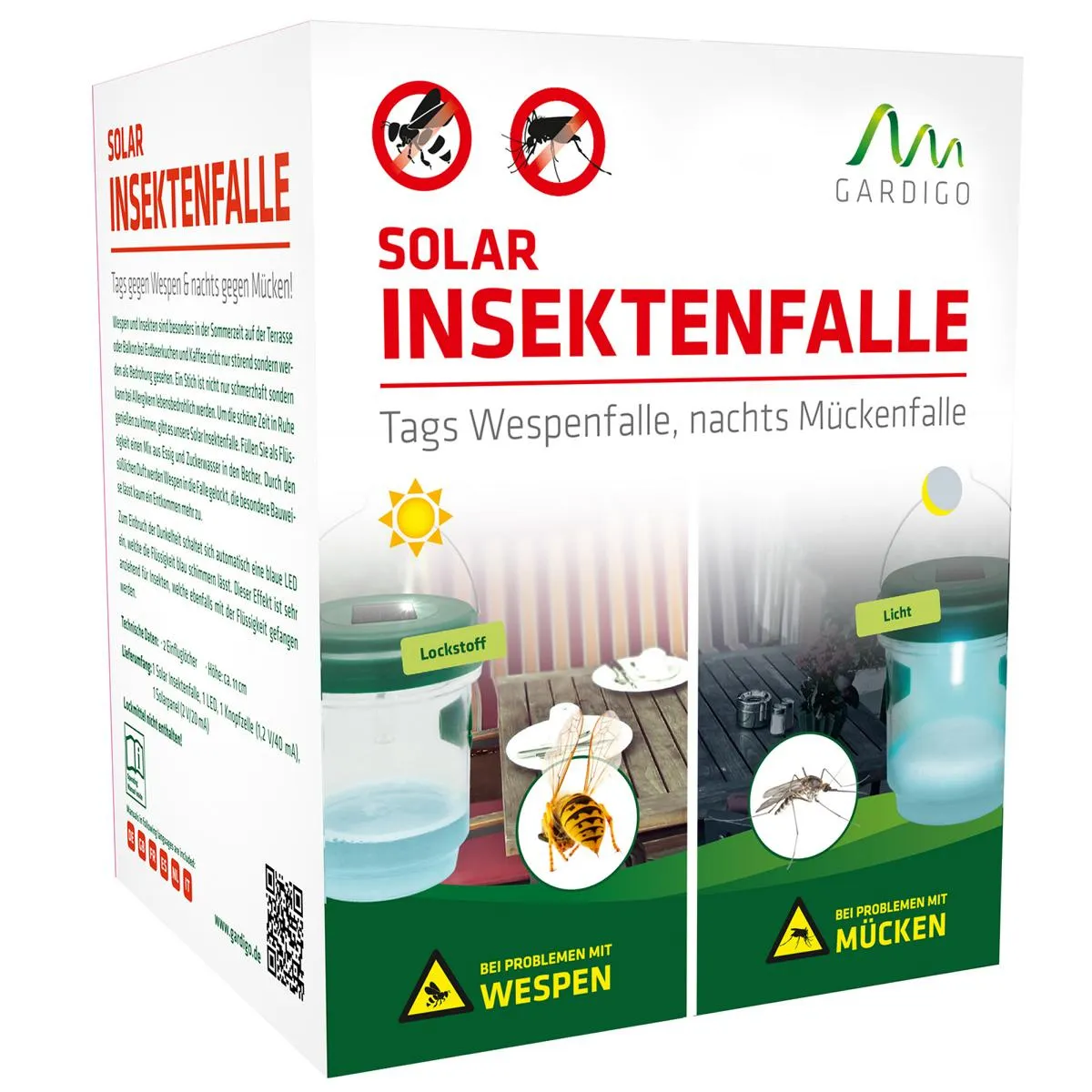 Gardigo&reg; Solar Insektenfalle