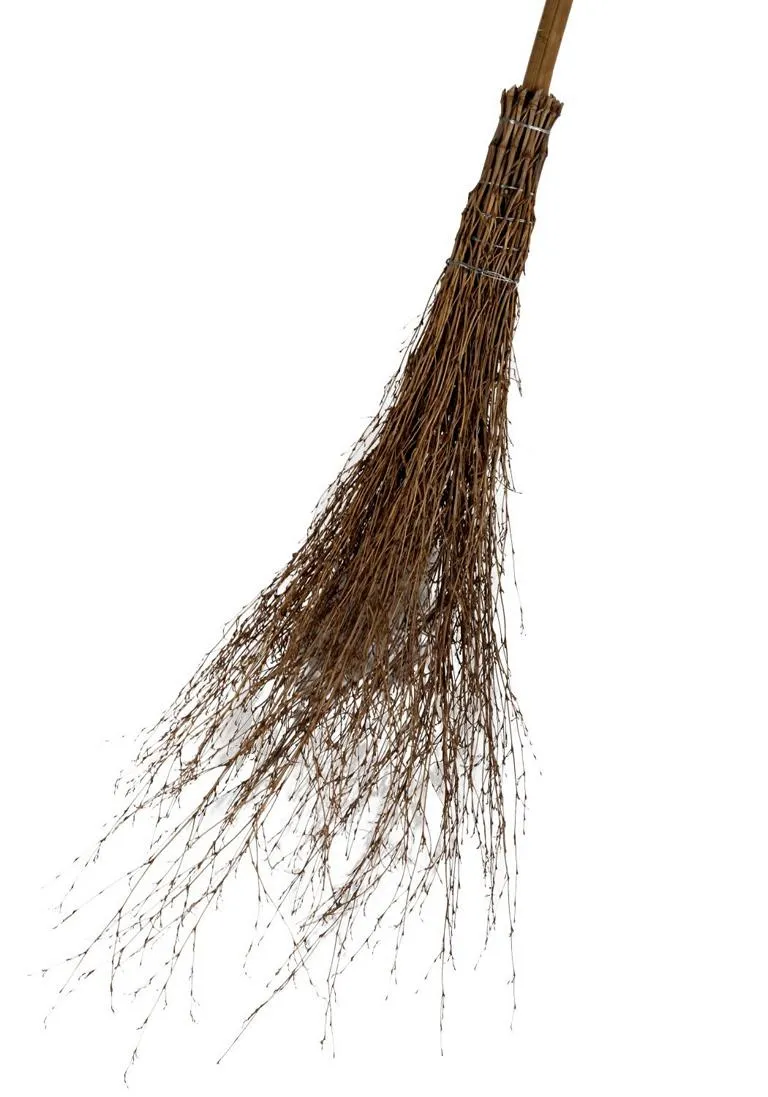 Reisig-Besen mit Stiel