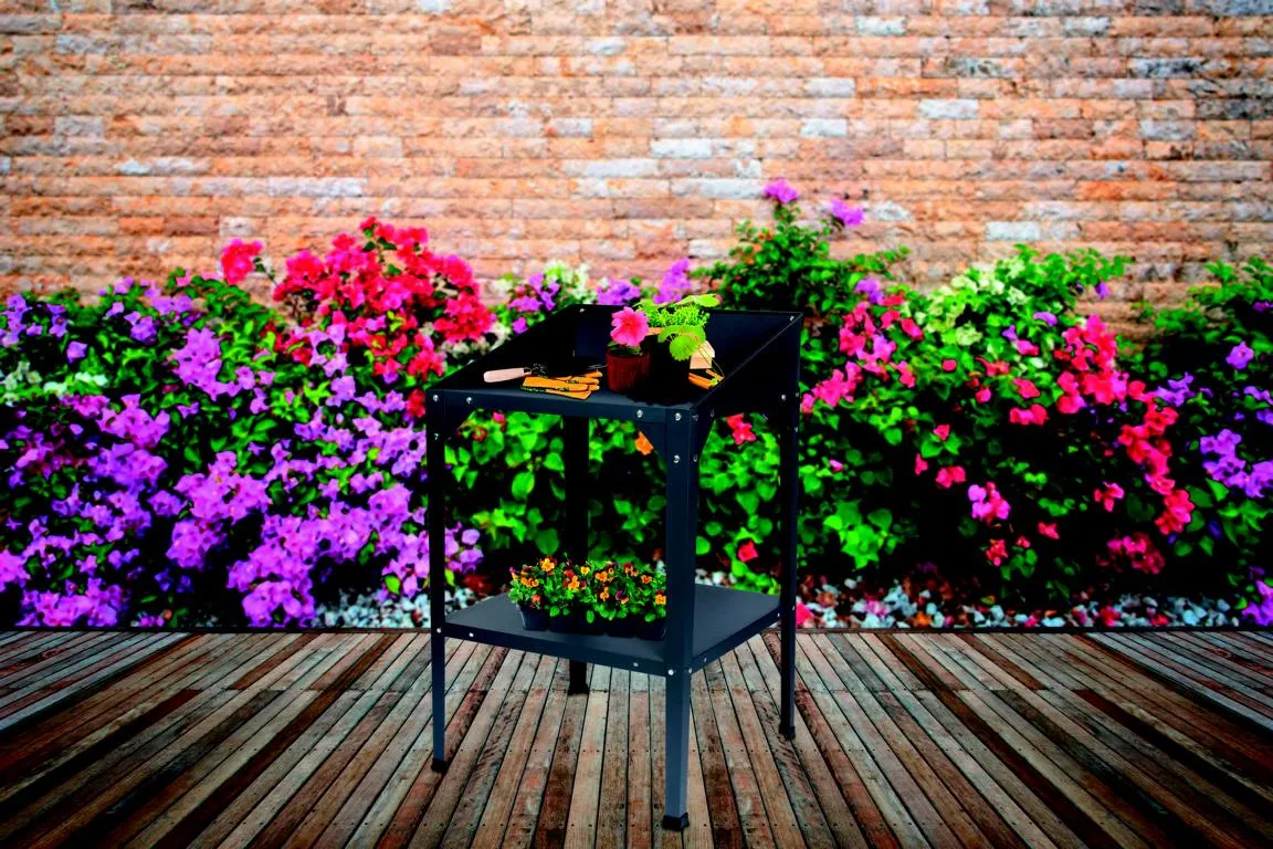 Pflanztisch anthrazit-matt