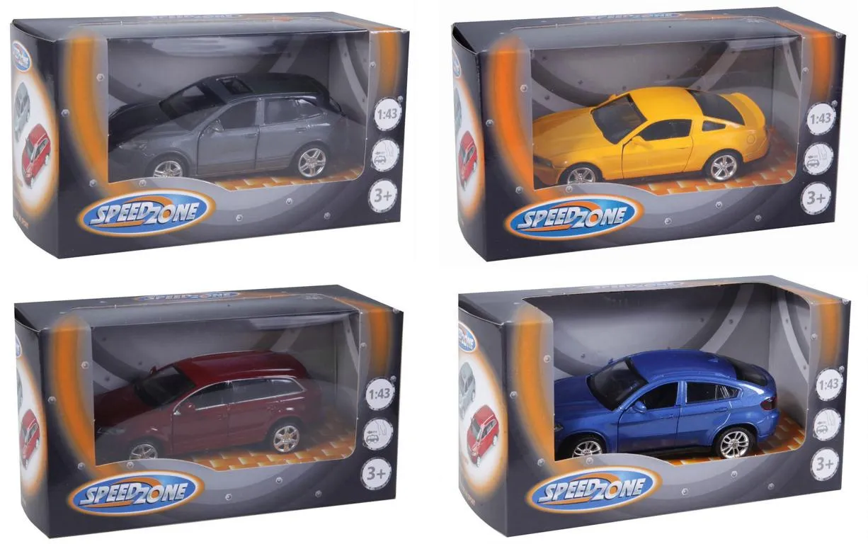 Vedes Speedzone Stra&szlig;enfahrzeug 1:43 m.