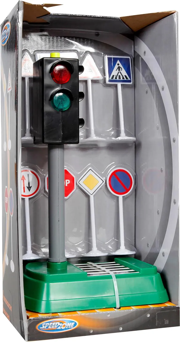 Vedes Speedzone Verkehrsampel m. Licht+