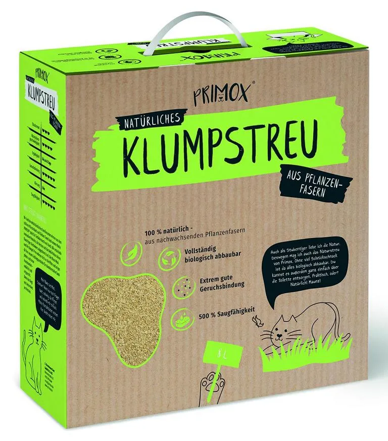 Primox Katzenstreu Natur 8 l