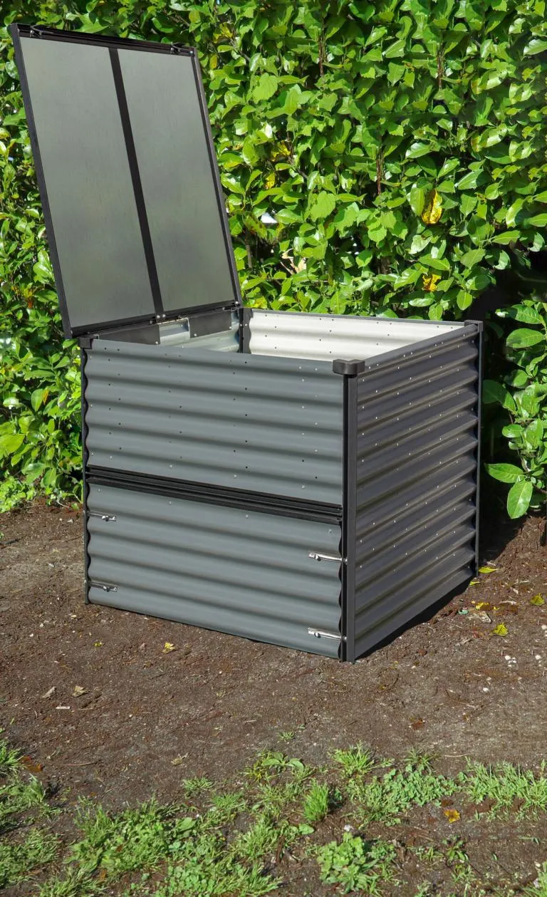 Komposter Tami granit/schwarz