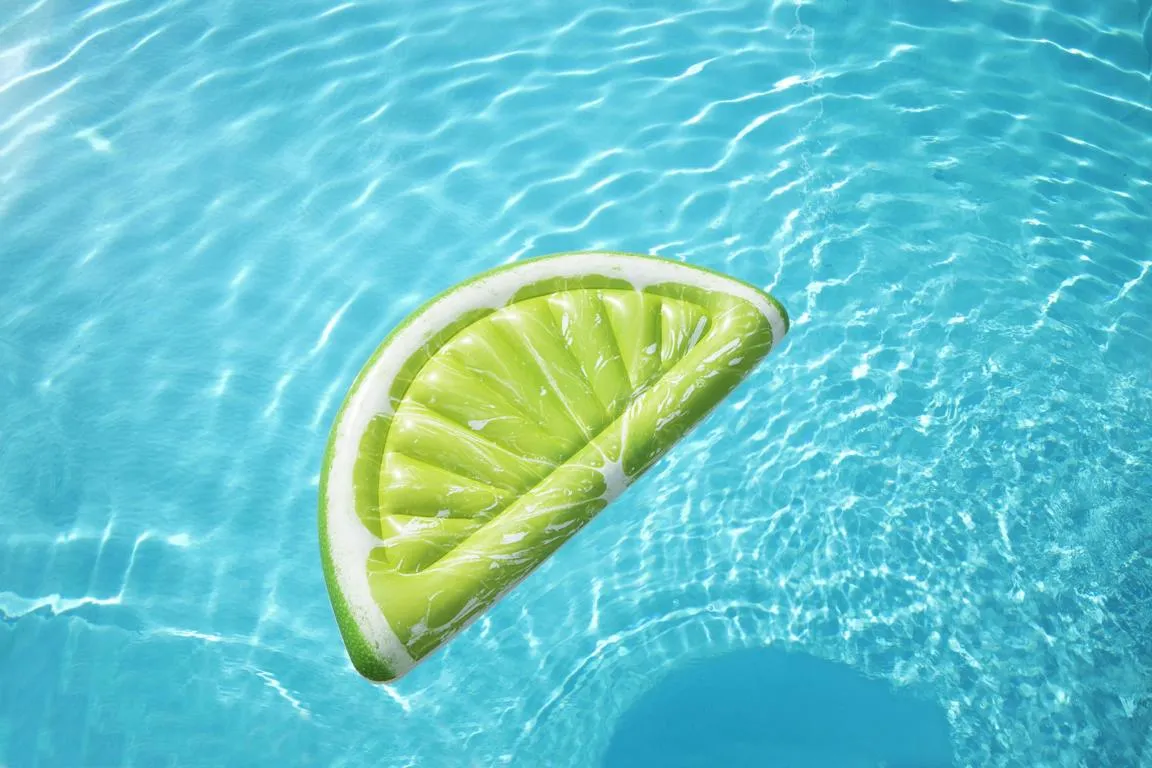 Badeinsel ''Lemon'', 164x80x20cm