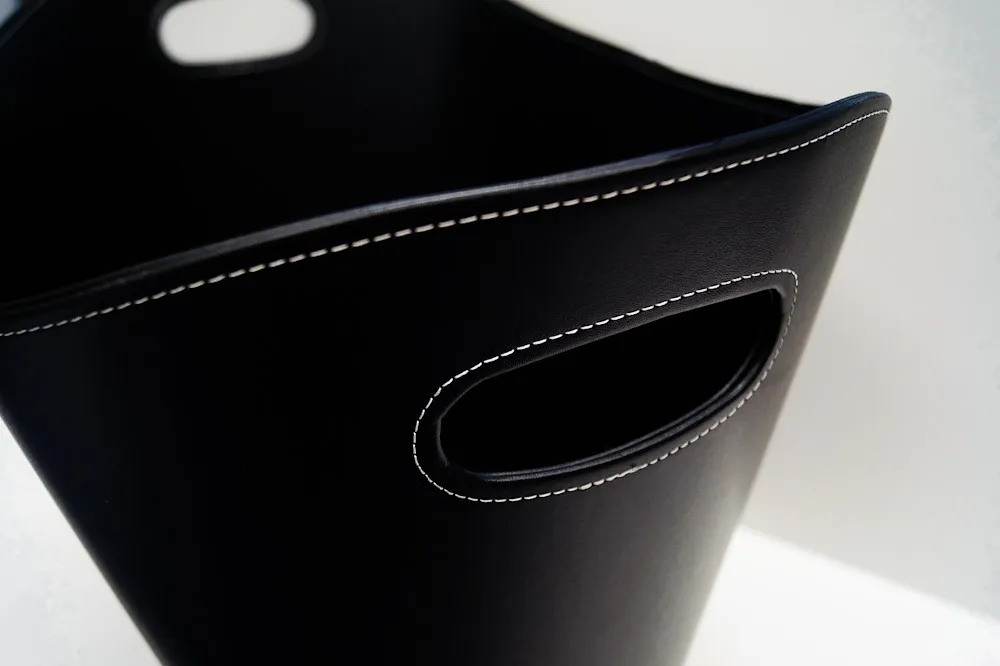 Lederkorb f&uuml;r Holz,