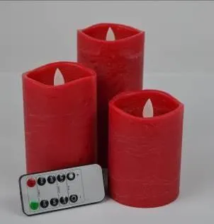 LED Kerzenset bew. Flamme