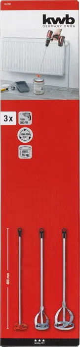 Farb- und Lackr&uuml;hrersatz 3tlg.