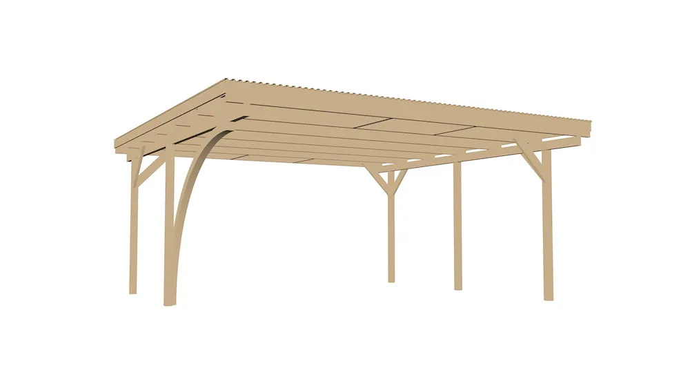Doppel-Carport 6126 A