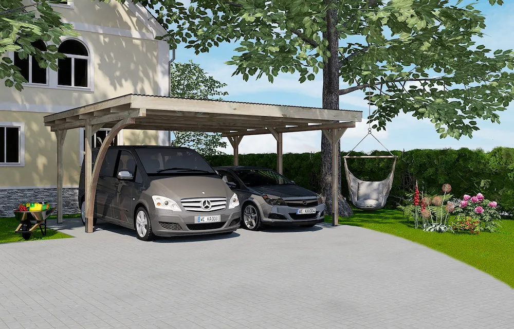 Doppel-Carport 6126 A