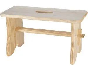 Fussbank aus Kiefer