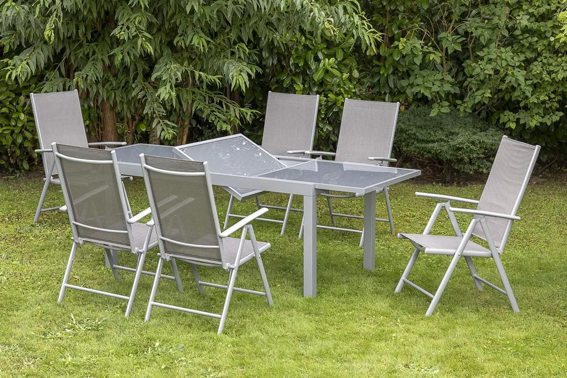 Amalfi Set 7tlg 6 Sessel