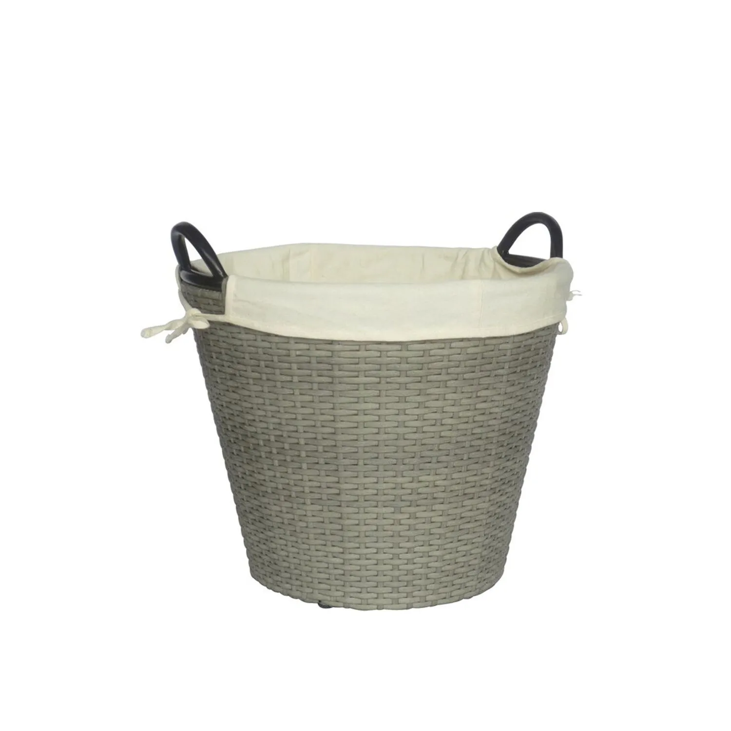 Polyrattankorb, geflochten