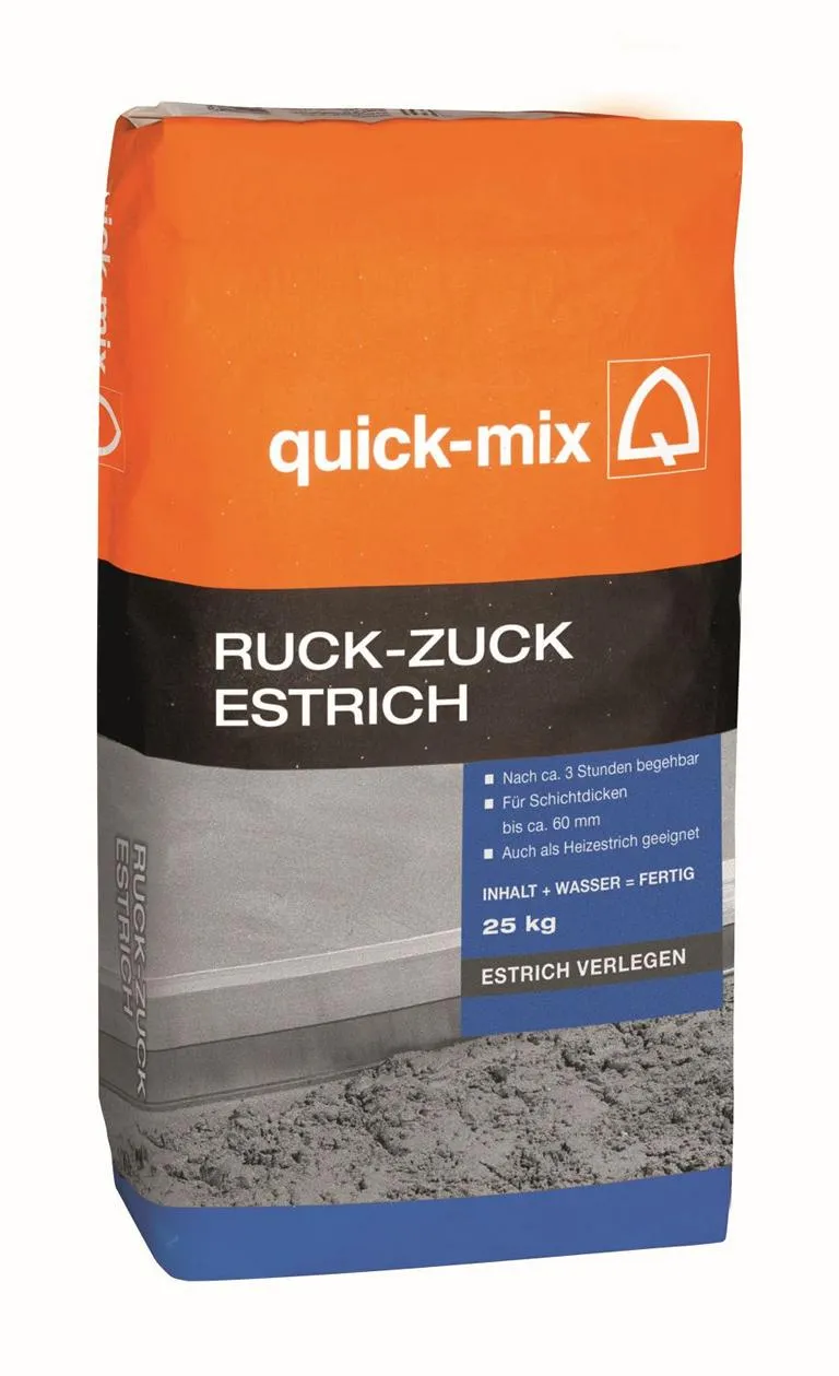 Ruck-Zuck-Estrich 25 kg