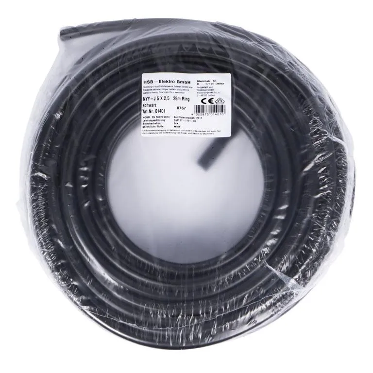 NYY-J 5x2,5mm2