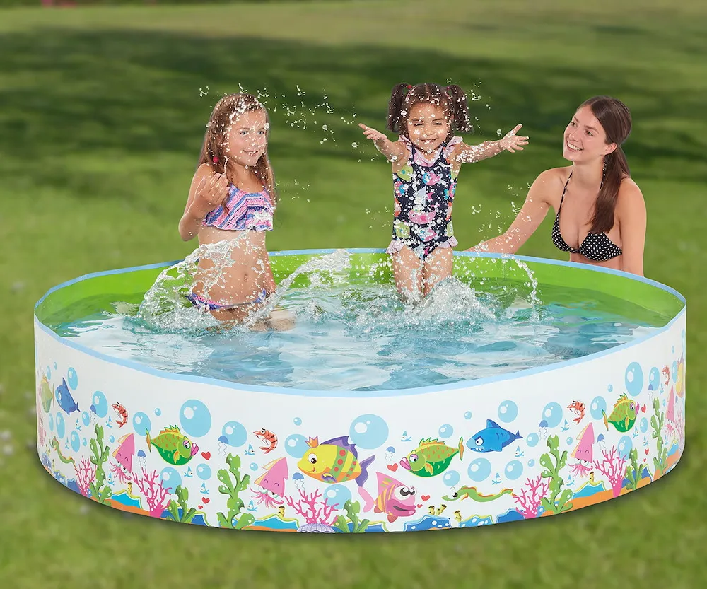 Steilwand-Pool im Ocean-Design
