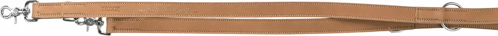 Rustic Fettleder-V Leine Heart