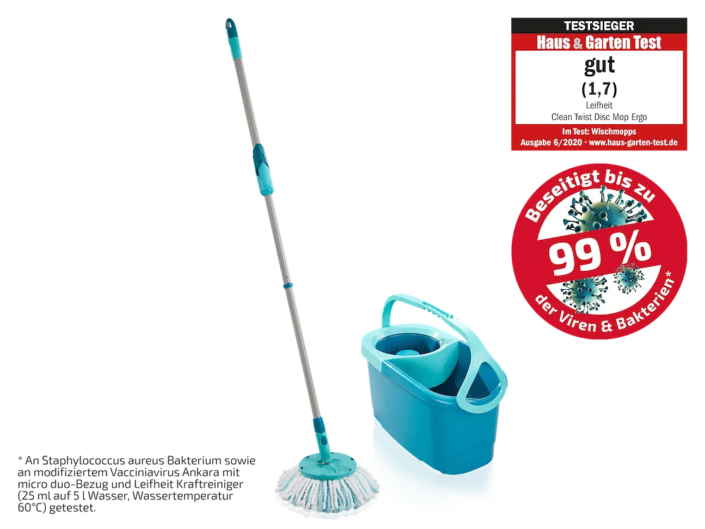 Set CLEAN TWIST Disc Mop Ergo