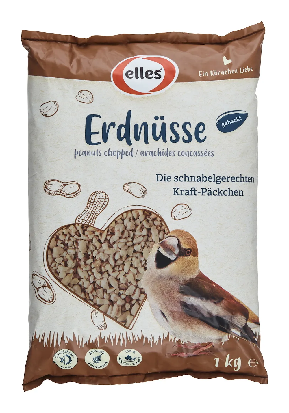 elles Erdnuss gehackt 1 kg