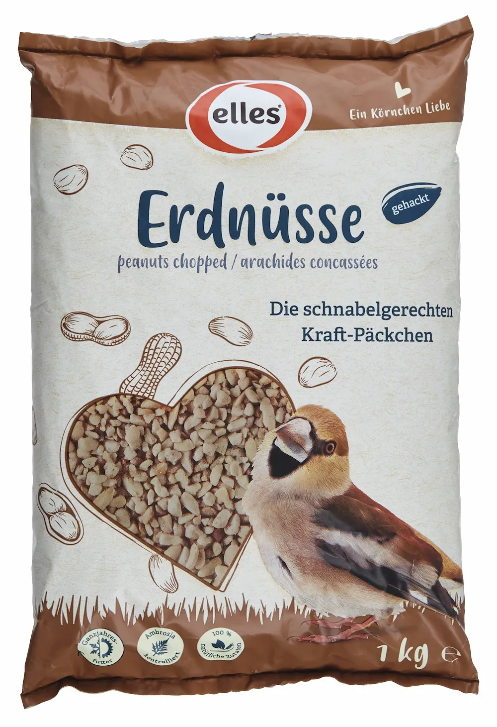 elles Erdnuss gehackt 1 kg