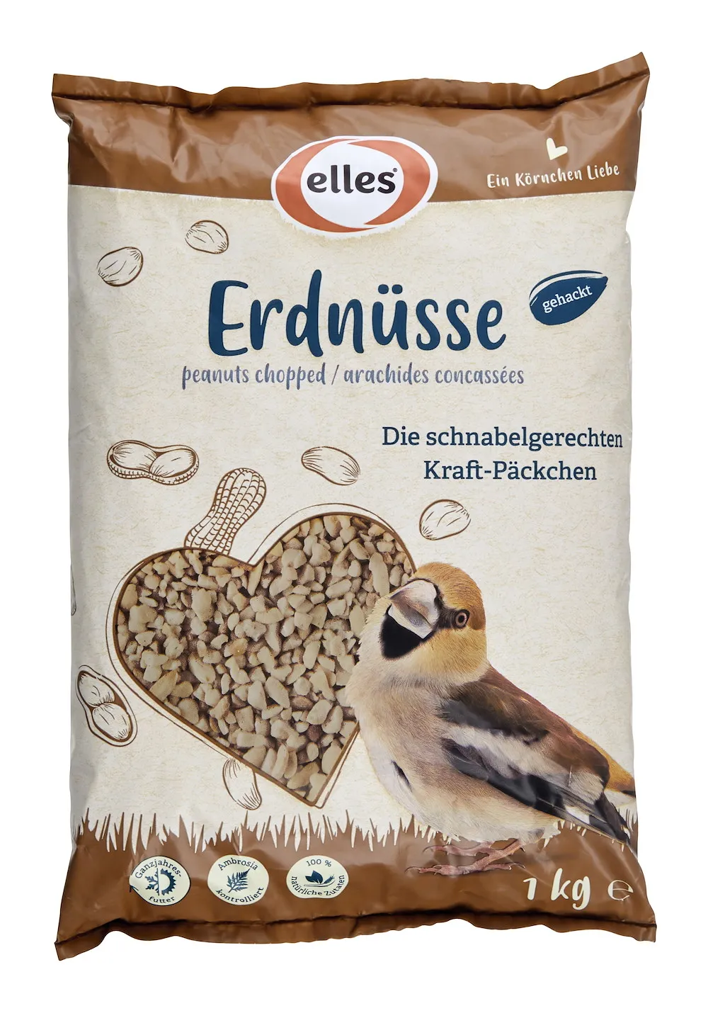 elles Erdnuss gehackt 1 kg