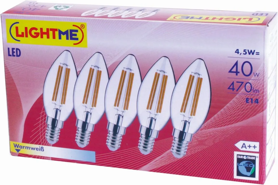 (LIGHTME) Promo-LED 5er-Pa. 4W