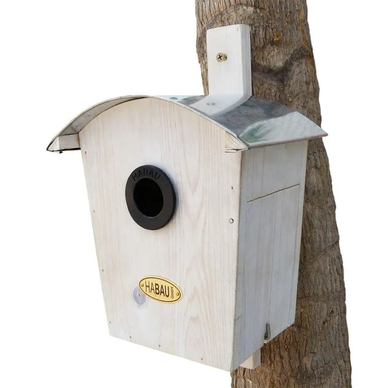 Nistkasten Runddach mit Blech