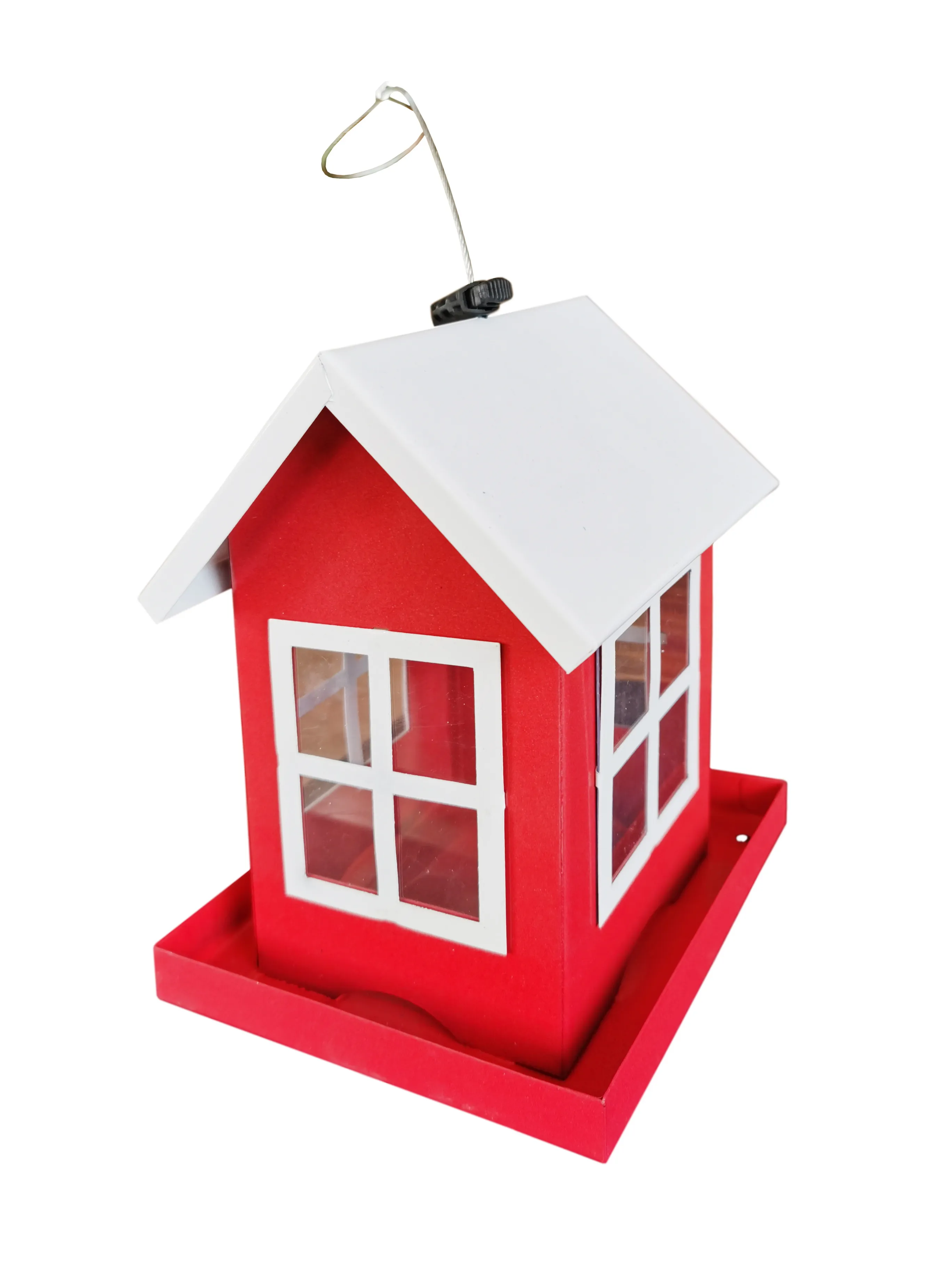 Futterh&auml;uschen Nina, rot