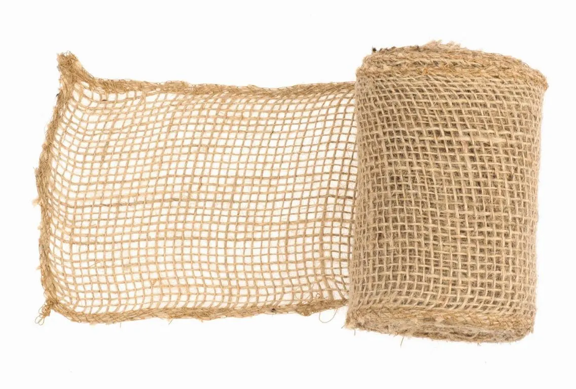 Juteband 10 cm x 3 m natur