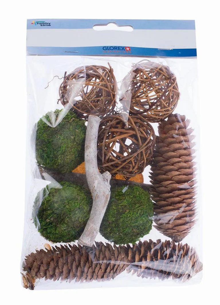 Potpourri Zapfen Rattankugeln