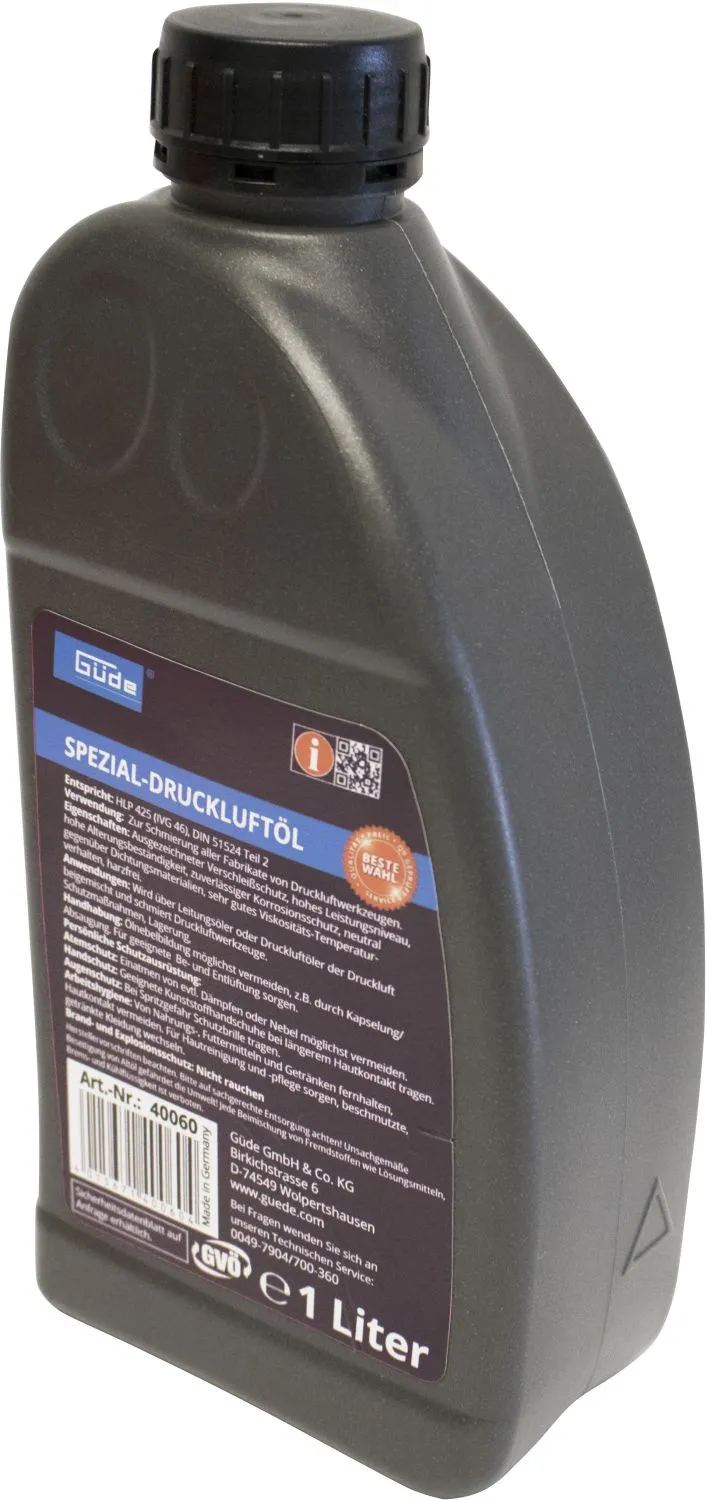 Druckluft-Spezialnebel&ouml;l 1L