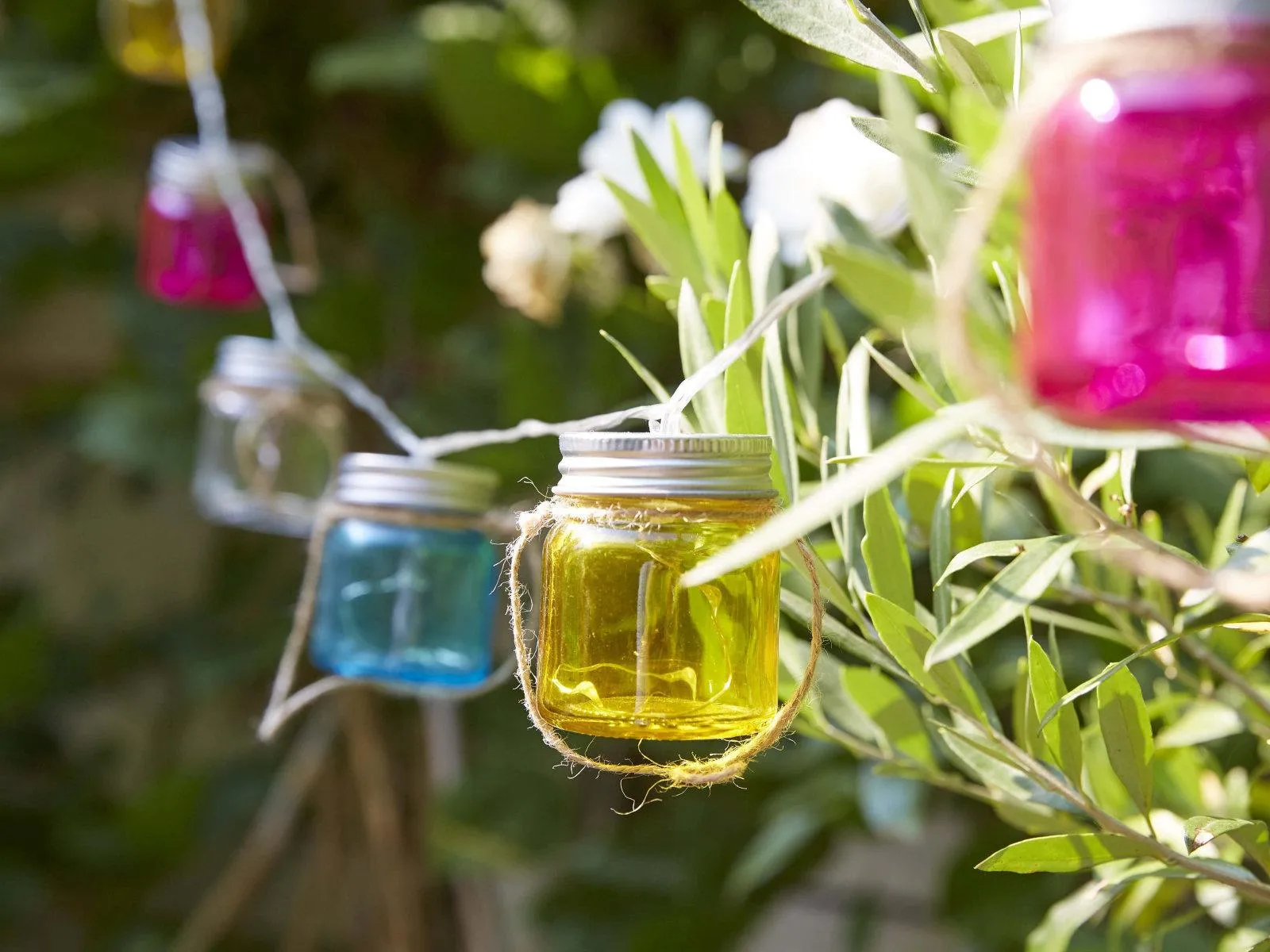 LED Solar Lichterkette Blanes