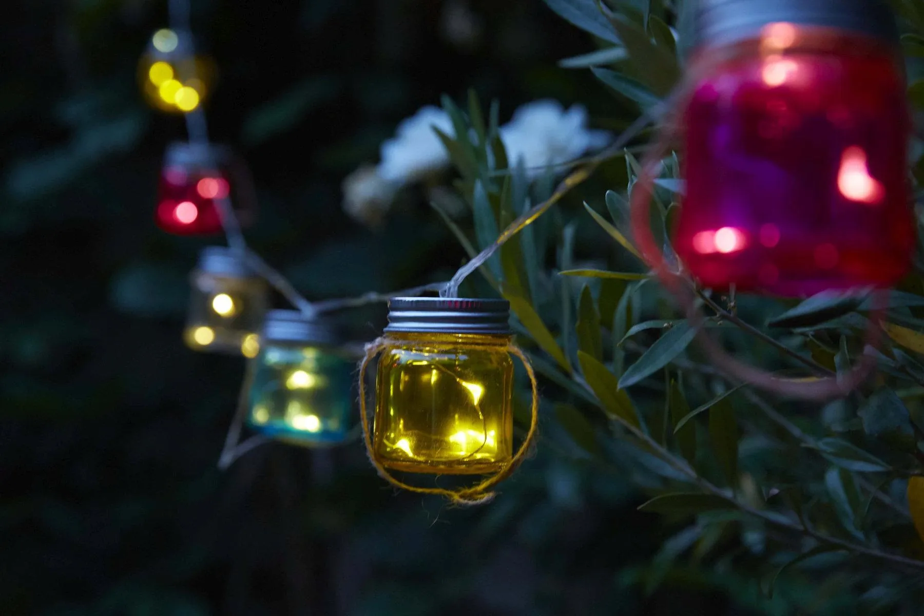 LED Solar Lichterkette Blanes