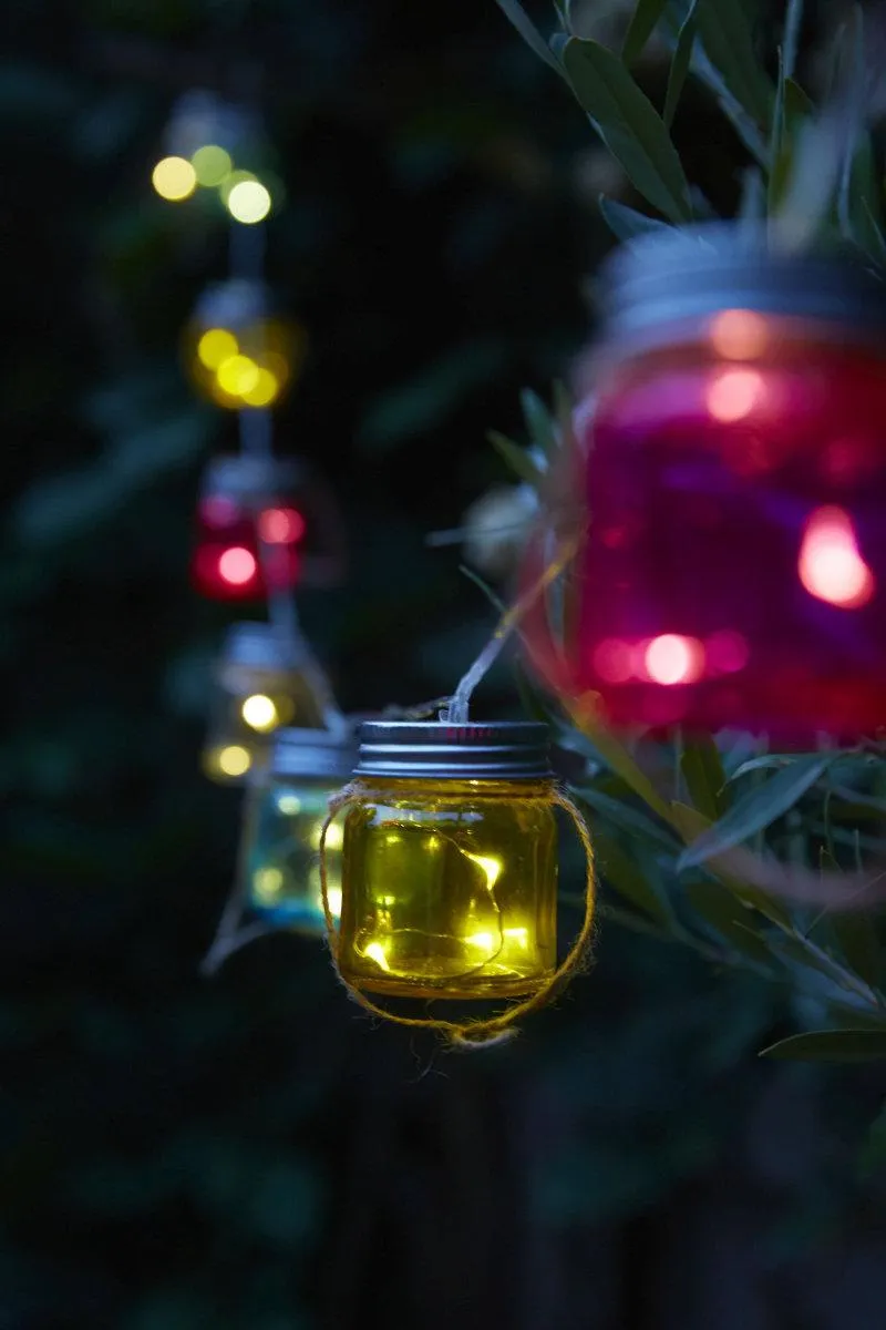 LED Solar Lichterkette Blanes