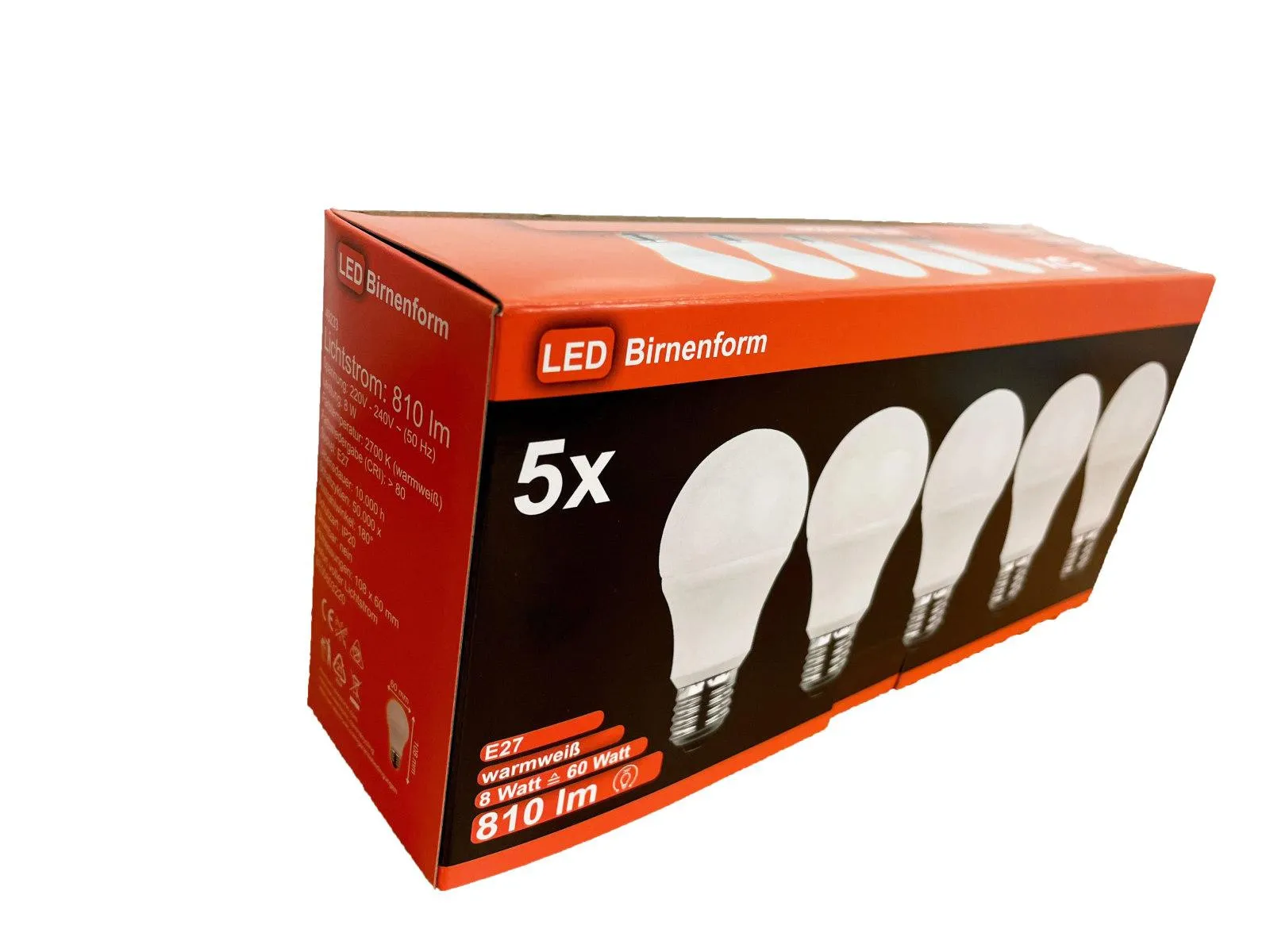 5er Pack LED SMD Lampe A60 5er Pack LED SMD Lampe A60