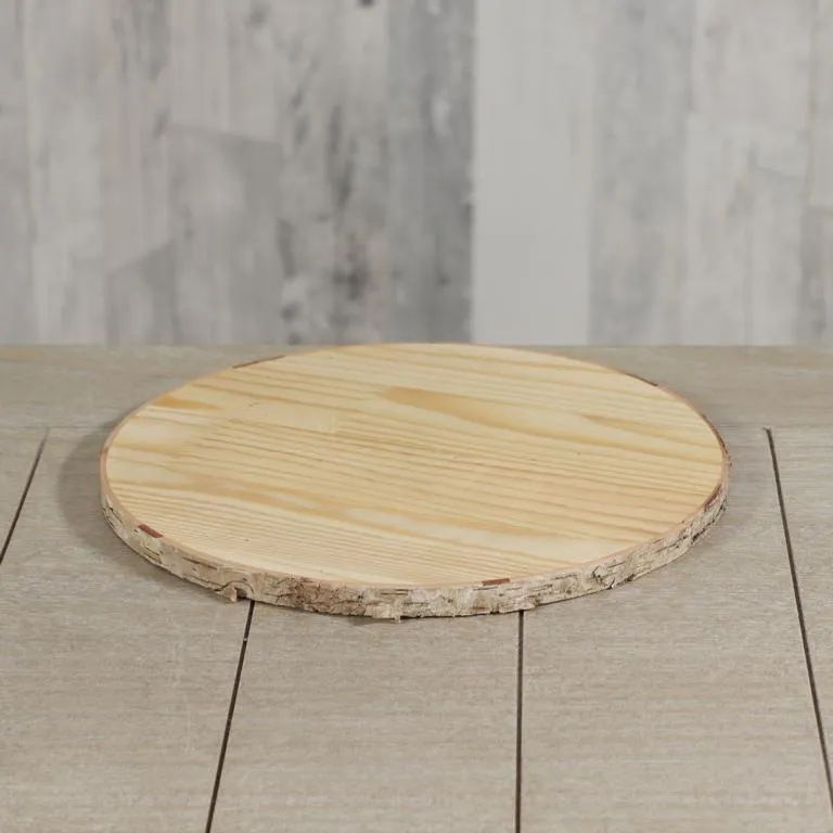 Deko-Holzscheibe zum Legen 25 x 1 x 25cm