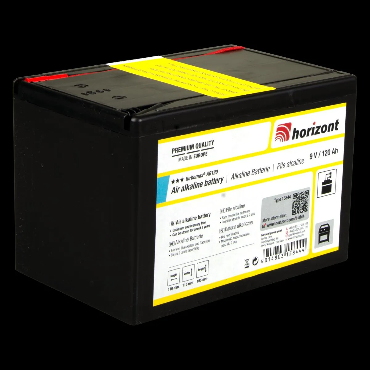 Trockenbatterie TURBOMAX AB120