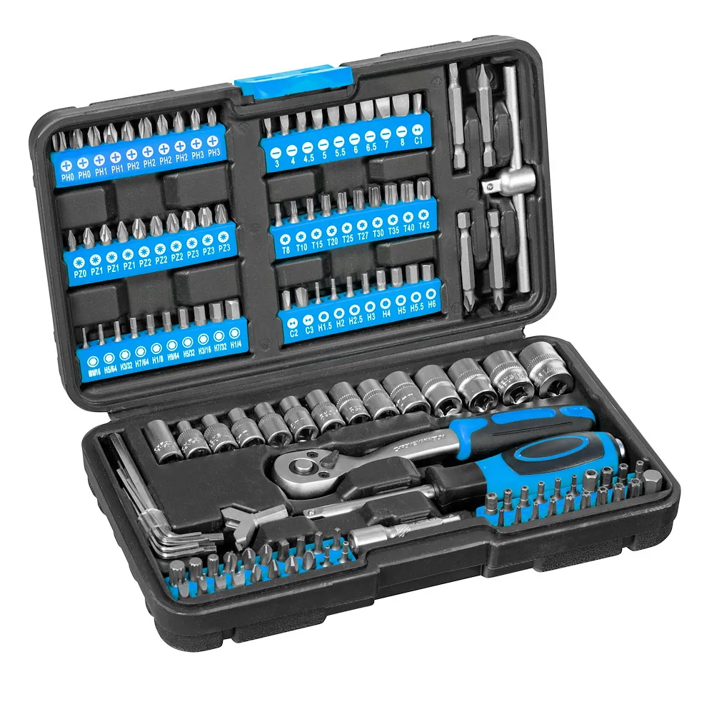 Steckschl&uuml;ssel und Bitsatz